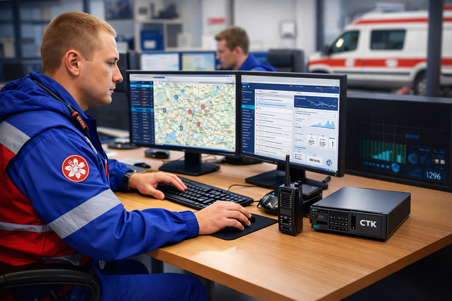 Автоматизированные рабочие места для скорой Москвы: Поставка и запуск