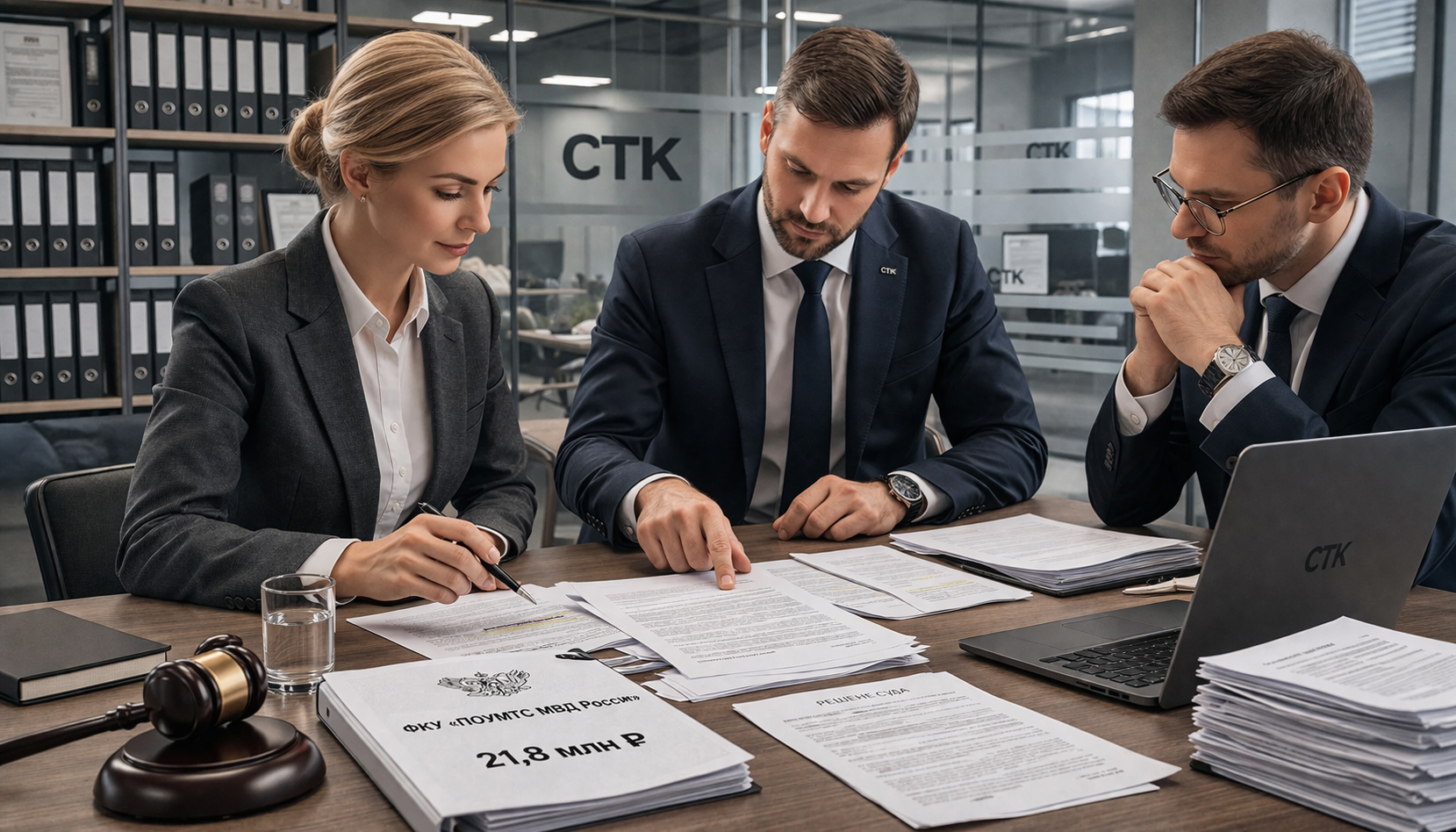 СТК выиграла суд у ФКУ "ПОУМТС МВД России" на 21,8 млн рублей