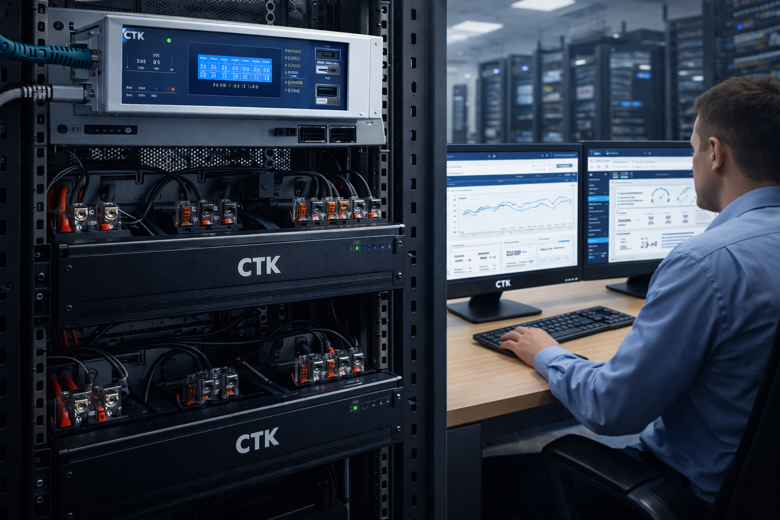 Мониторинг АКБ для ИБП в ГКУ МО МОЦКТ