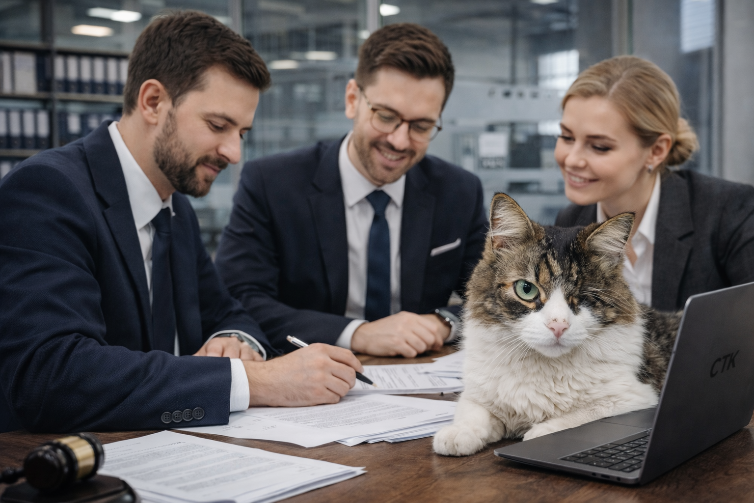 В СТК работает особенный сотрудник: кот Ося — на страже уюта и настроения